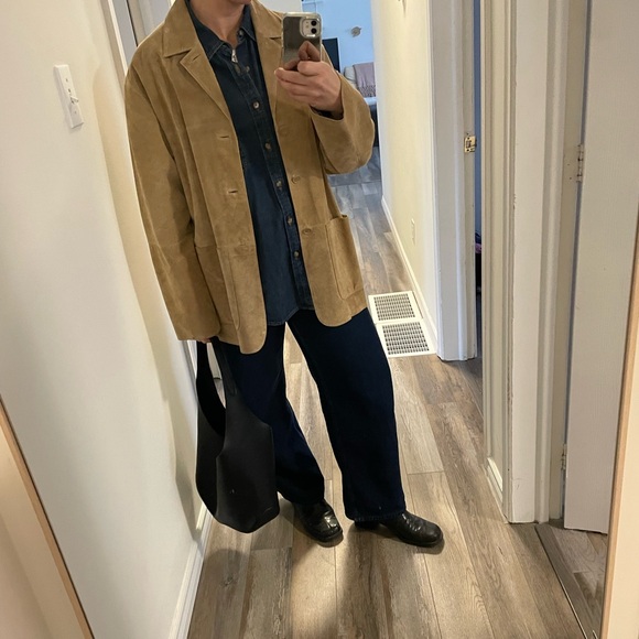 Massimo Tan Suede Women's Blazer - Picture 7 of 10